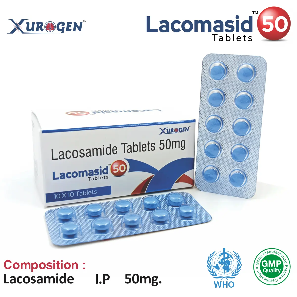 Lacosamide 500mg Tablet PCD Pharma